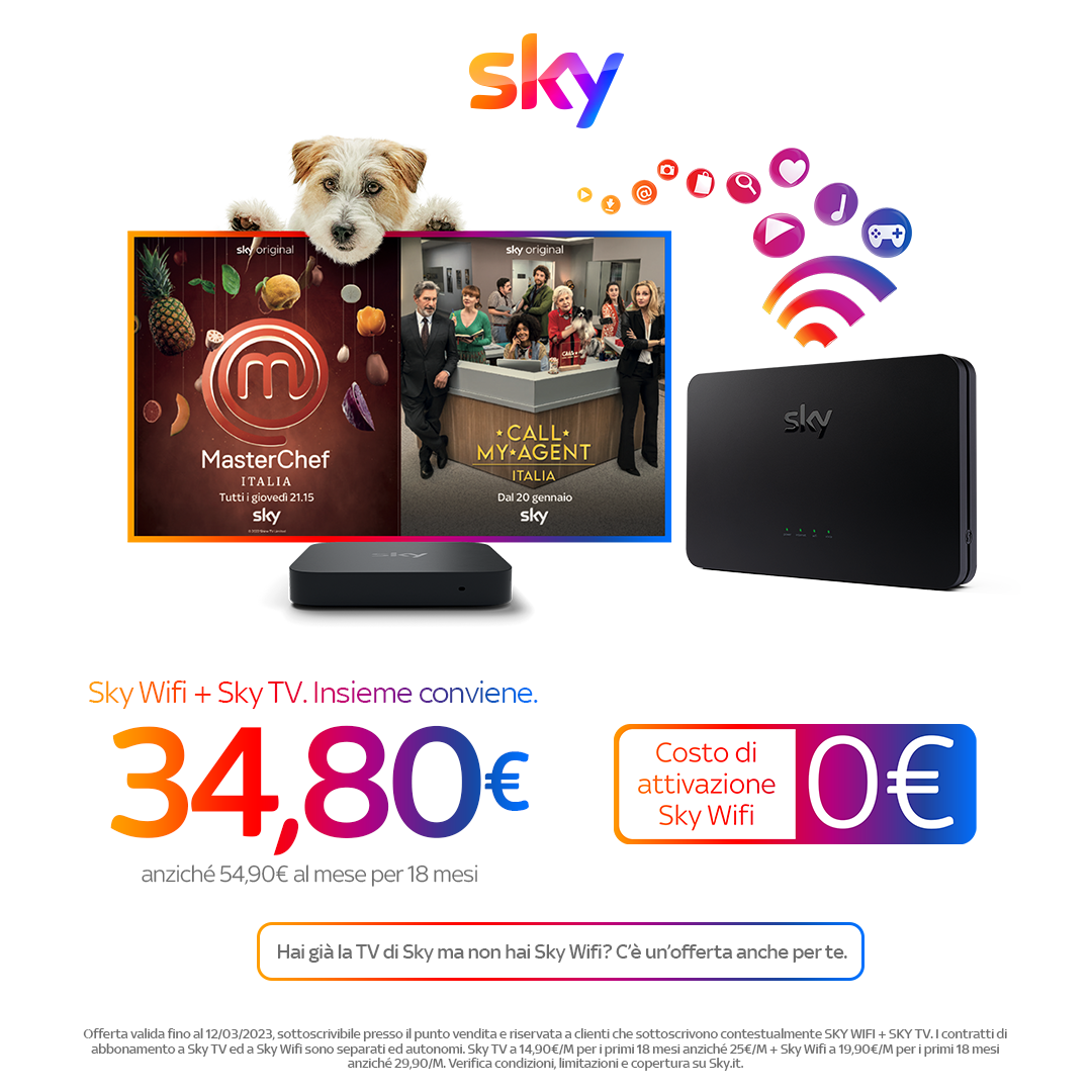 Sky Wifi + Sky TV