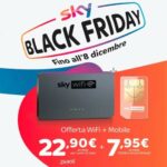 Promo Black Friday Sky – Sky WIFI a 22,90€ + Sky Mobile a 7,95€