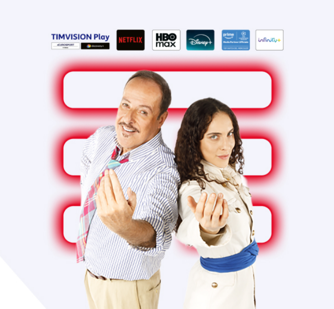 Le offerte TIM Mobile per avere Giga, Minuti, SMS e i servizi streaming che preferisci.